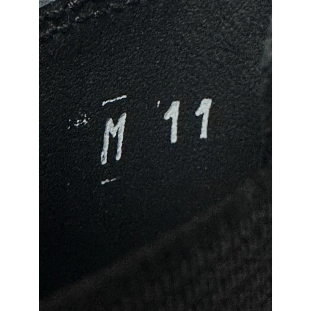 NEW Donald Pliner Roscoe Mens Size 11 Pull-On Black Snake Embossed Chelsea Boots